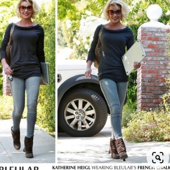 BLEULAB Reversible Jean Leggings - Picture 4 of 10